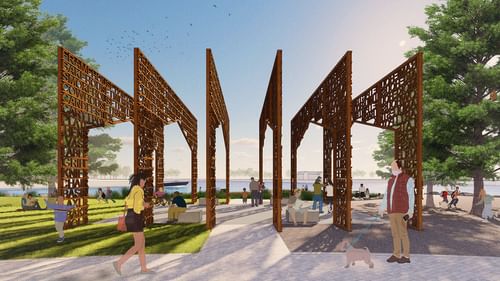 DUSABLE PARK PAVILION Low