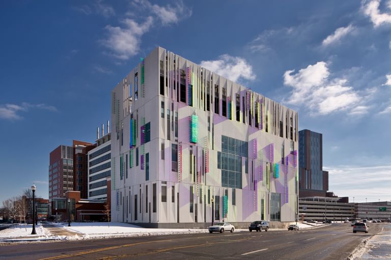 OSU South Campus Central Chiller Ross Barney Architects Feinknopf Photo