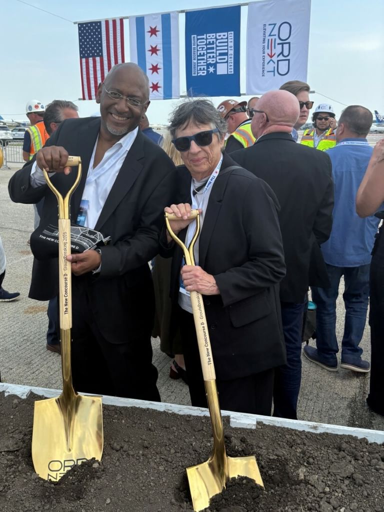 Carol and Eric Groundbreaking Large