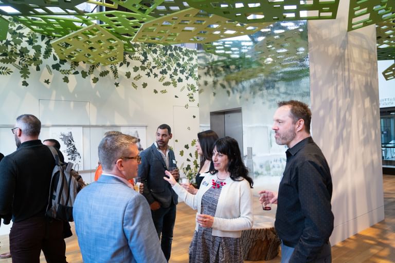 Timber Skyscrapers Program Reception Photo by Anna Munzesheimer 30