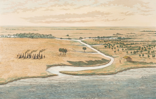 Chicago 1779 illustration