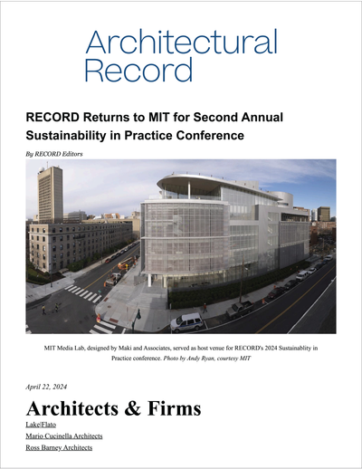 4 2024 Arch Record RECORD returs to MIT Mobile 01