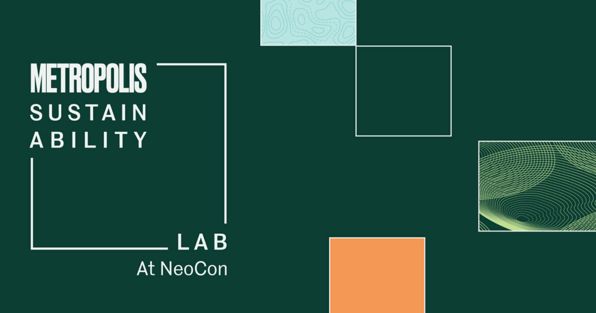 Metropolis Lab Owner Metropolis - Sustainability Lab at Neo Con | Ross Barney Architects